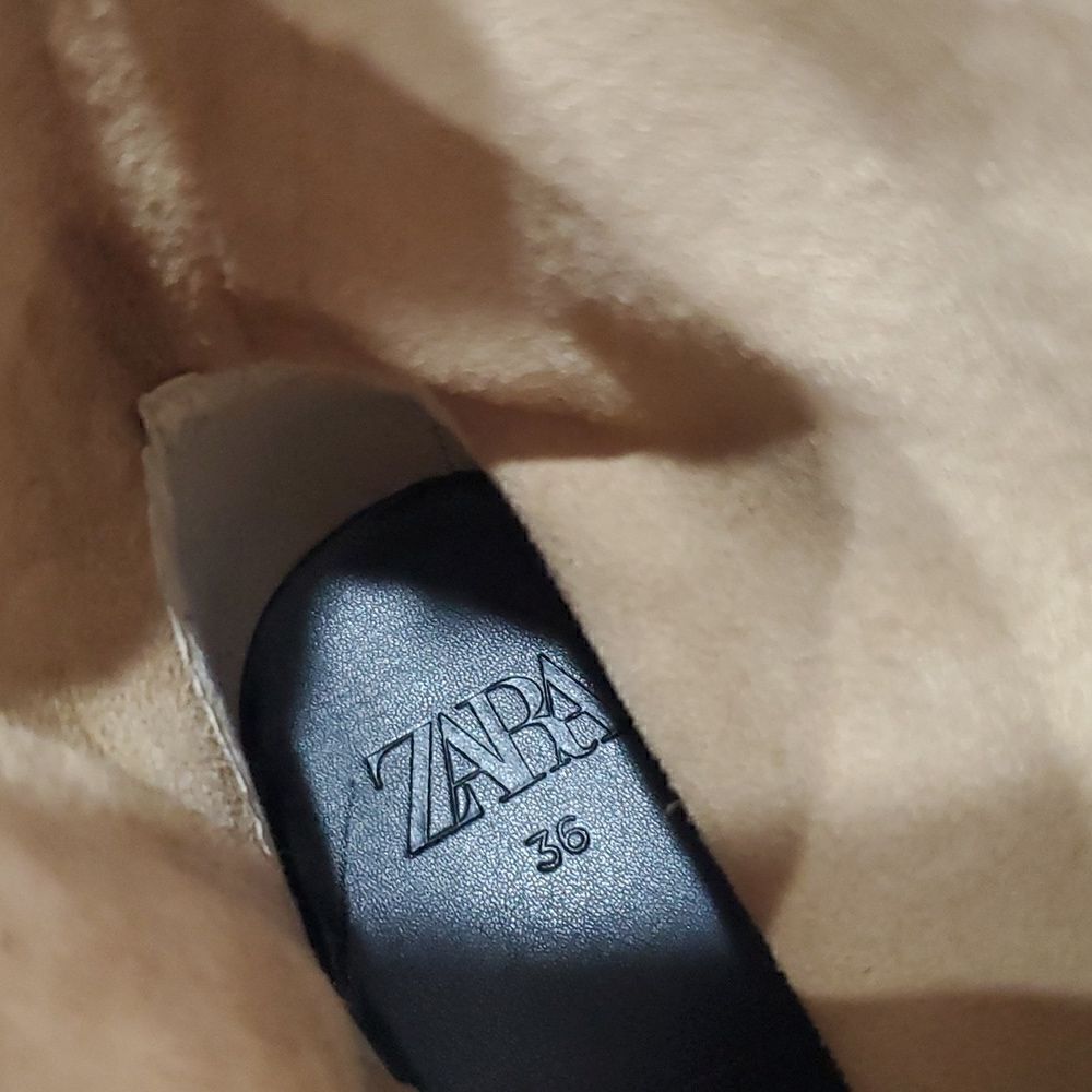✨️Zara Women’s Suede Ankle, Side Zip Boots, NWOT,  size 36✨️ - Picture 6 of 8